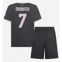 AC Milan Alvaro Morata #7 Replica Third Minikit 2024-25 Short Sleeve (+ pants)